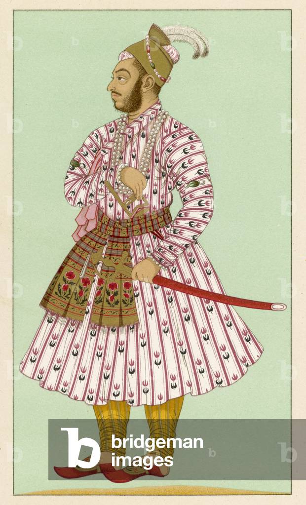 Immagine di Stampa "Murad Bakche" 1801 di Albert Charles August Racinet