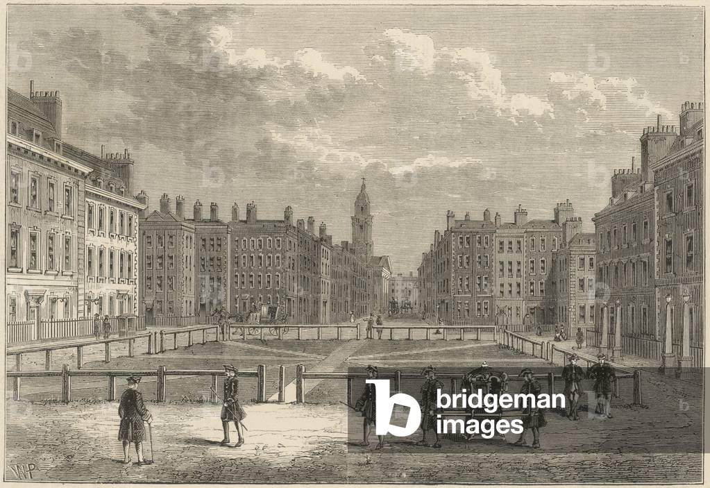 Bild von Gravur "HANNOVER-PLATZ" 1860