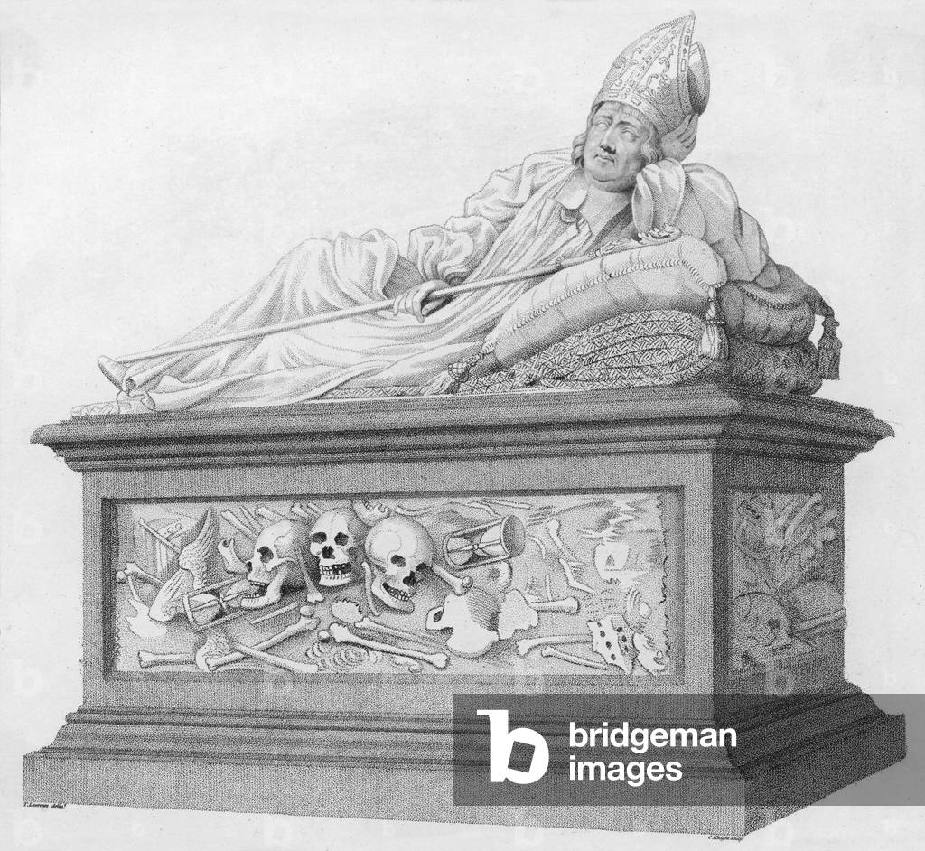Image of Engraving depicting Gilbert Sheldon 1801