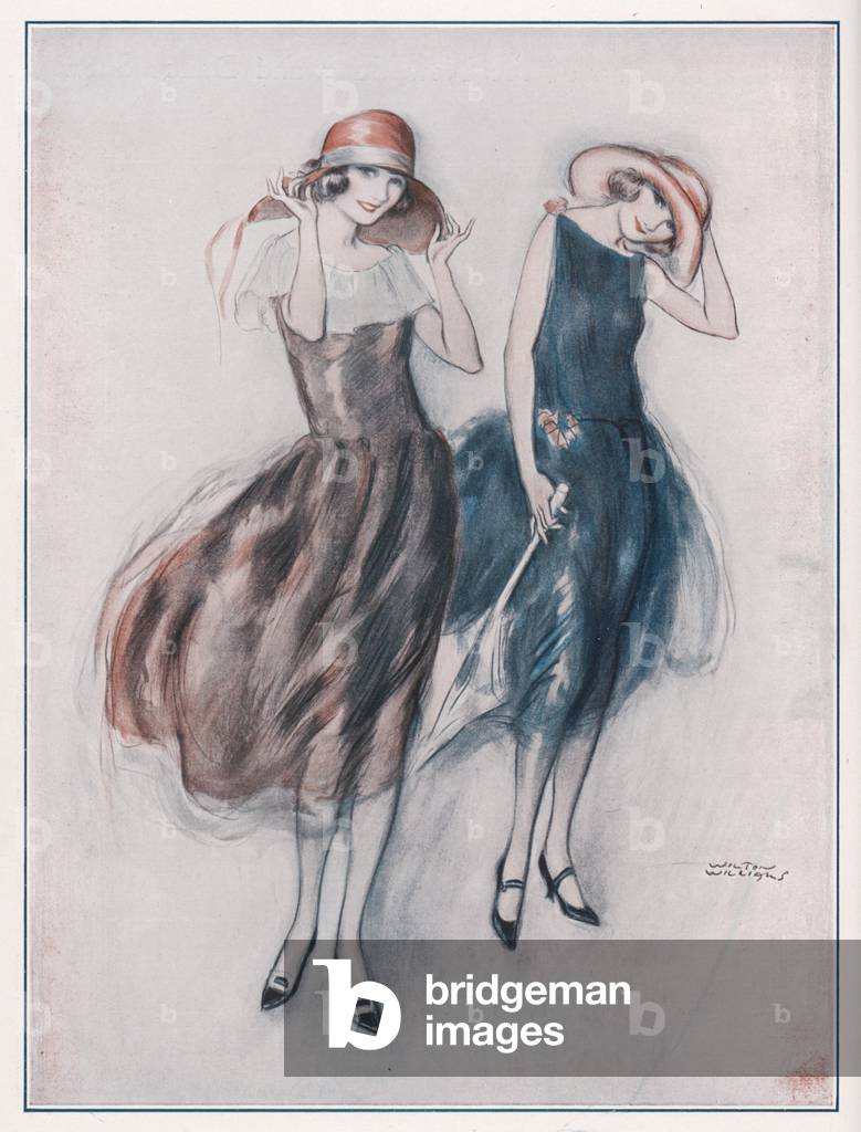 Image of Print depicting Flappers 1923 1923 by Wilton Williams