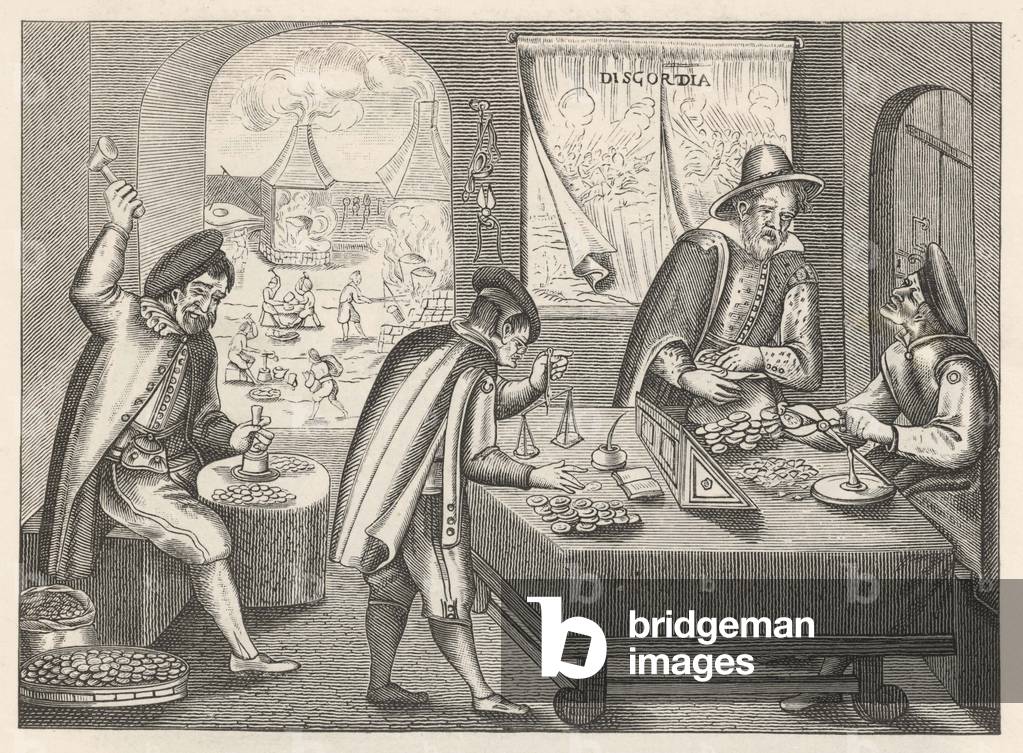 Image of Engraving depicting GERMAN MINT 1801