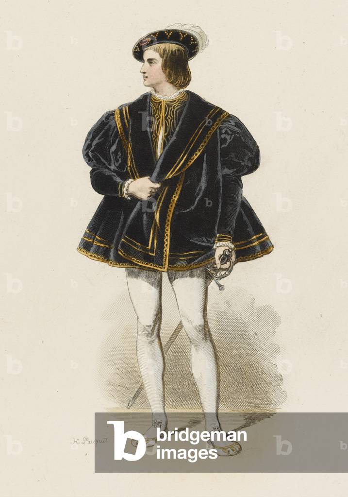 Image of Engraving depicting FRANCOIS 1801 by Hippolyte Louis Pauquet