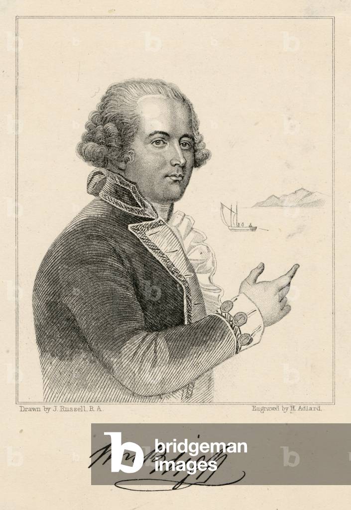 "Kapitän William Bligh" 1801 von Henry Adlard