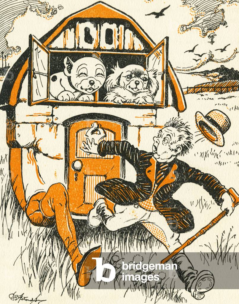 Image of Print depicting Bonzo 1947 by George Ernest Studdy