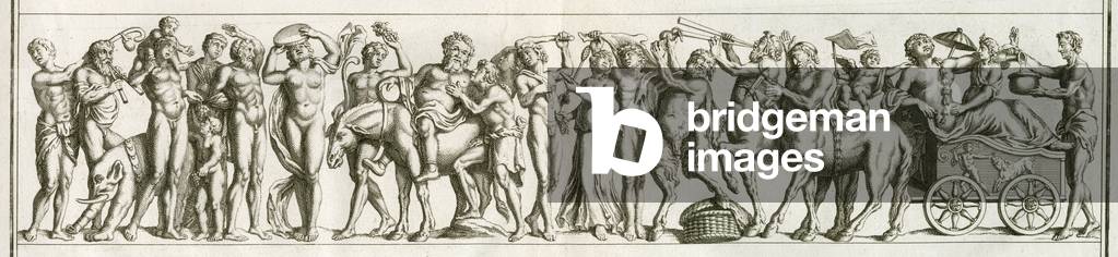Immagine di Incisione "PROCESSIONE BACCHICA 1" 1801 di Bernard Picart