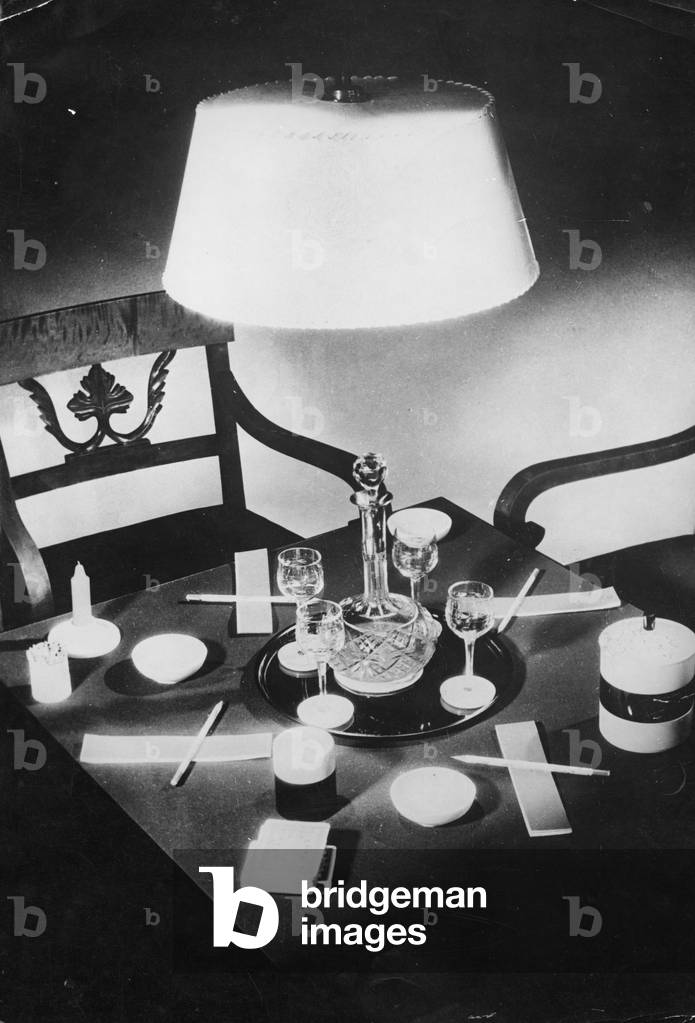 Image of Photography depicting Stylish Table Setting 1930 by Barnaby's Studios Ltd