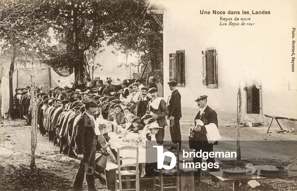 Französische baskische Hochzeit