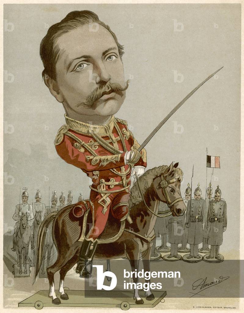 Image of Print depicting WILHELM II 1890 by Amand