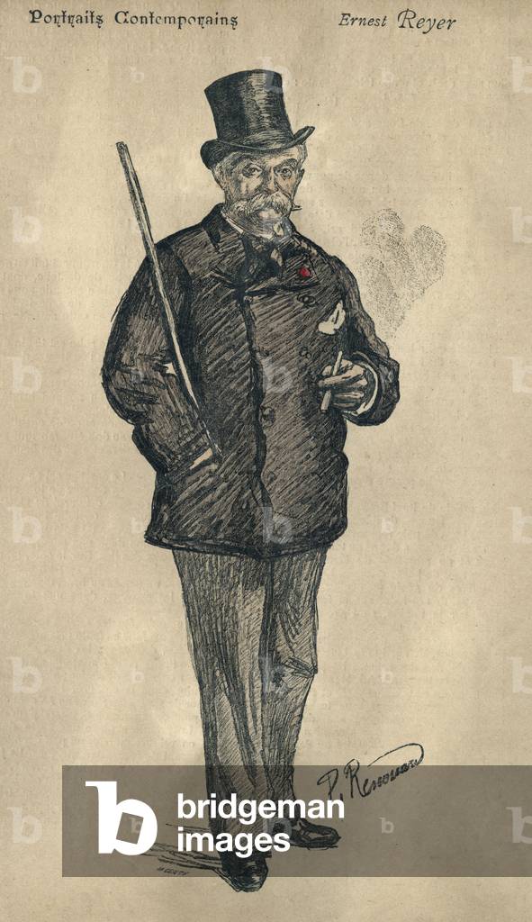 "Ernest Reyer" 1801 von Charles Paul Renouard