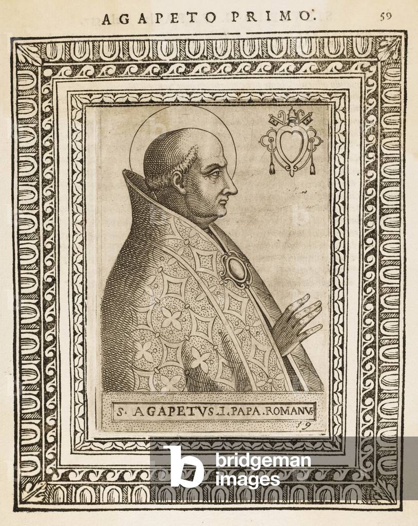 PAPE AGAPÈTE IER