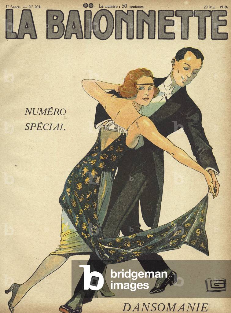 Image of Print depicting Front cover 1919 by Georges Leonnec