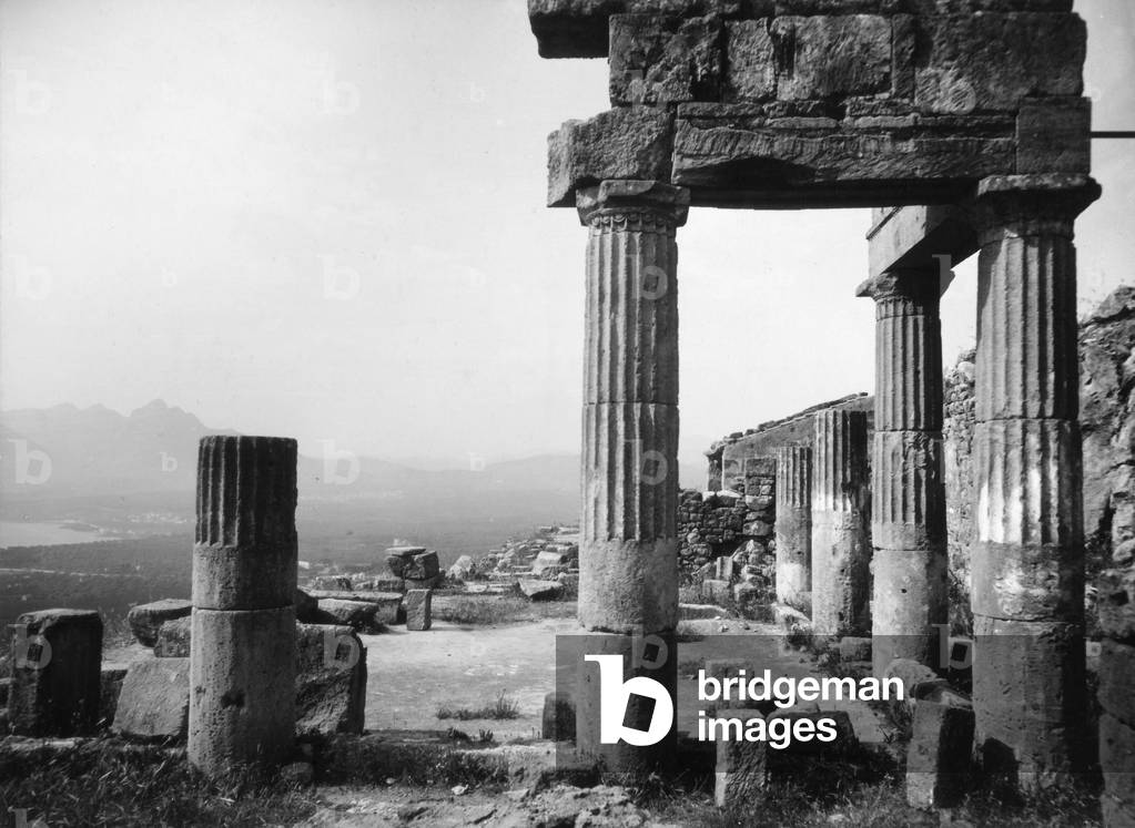 Bild von Fotografie "SIZILIEN/SOLUNTO" 1930 von Barnaby's Studios Ltd
