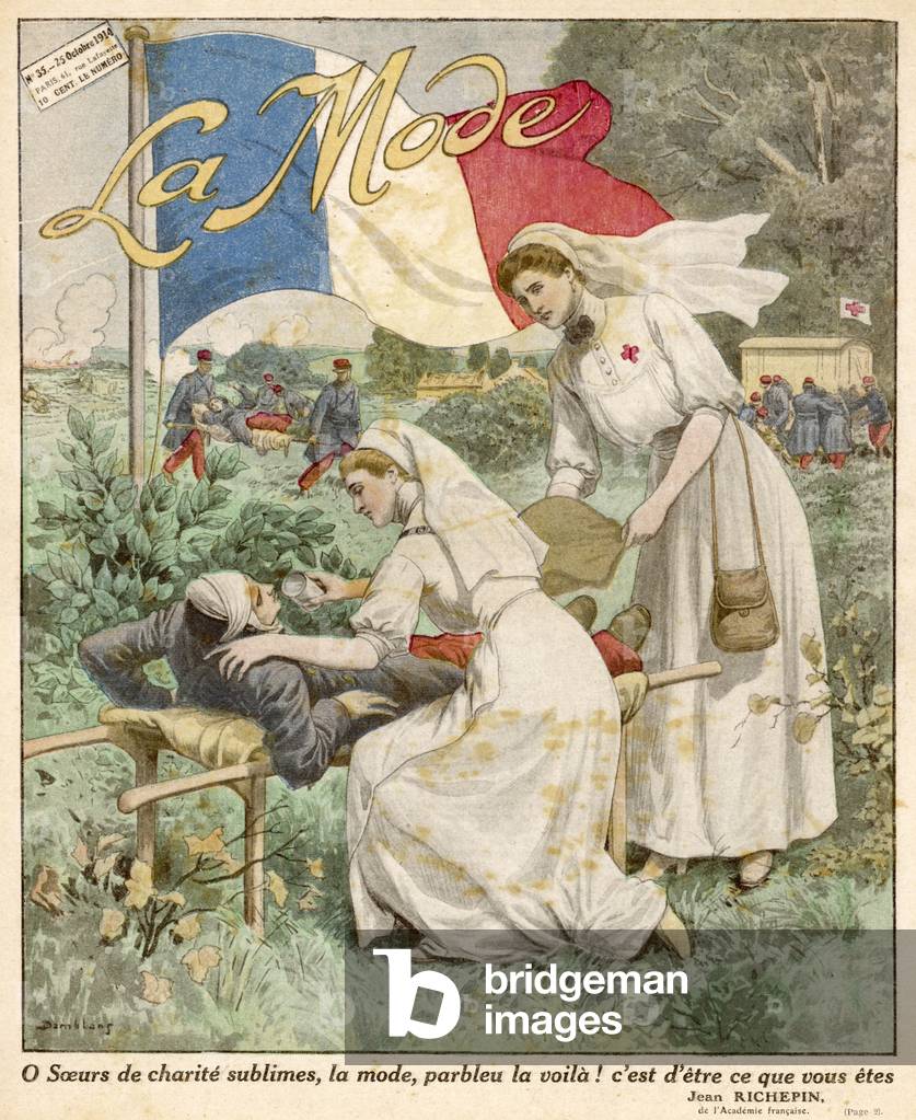 FRENCH NURSES 1914