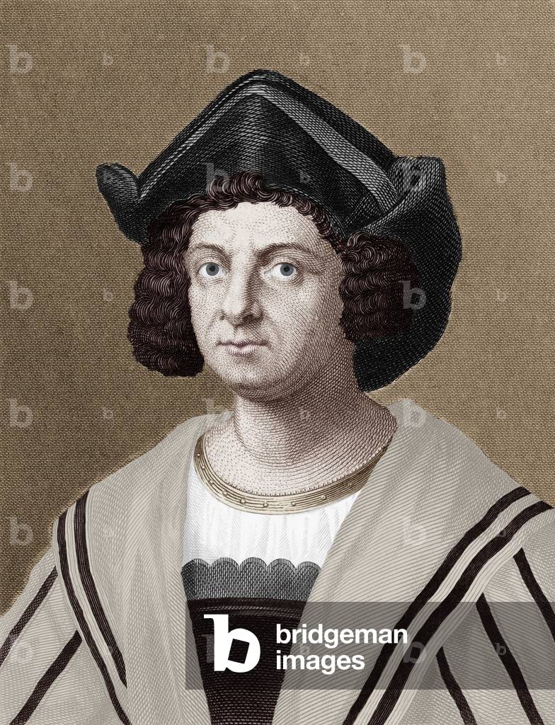 Immagine di Incisione "Cristoforo Colombo" 1520