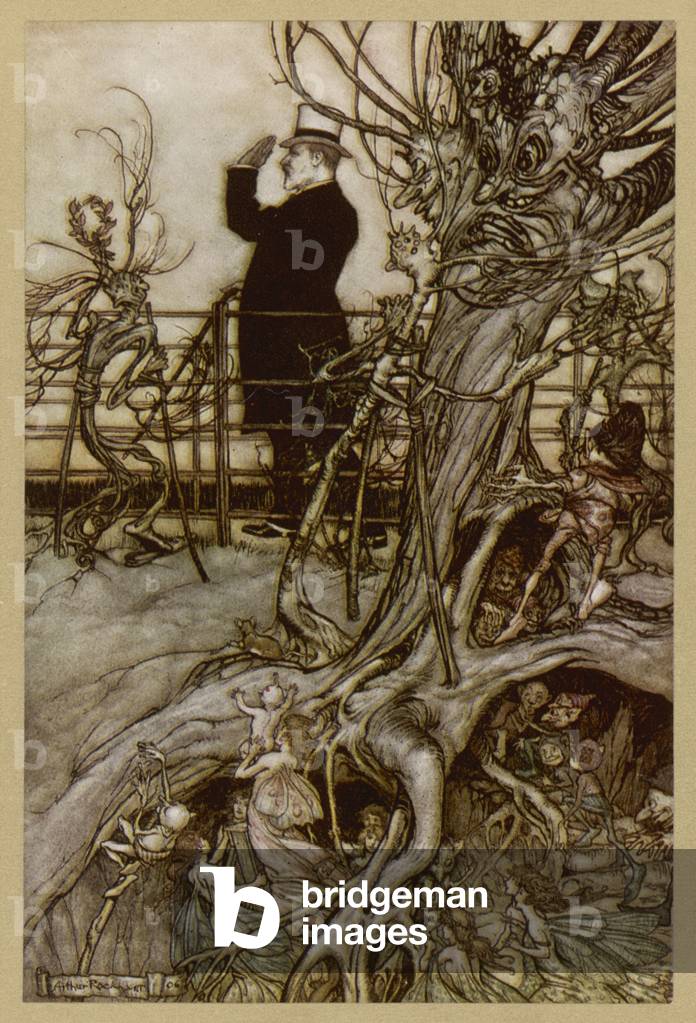Bild von Druck "EDWARD VII/RACKHAM" 1906 von Arthur Rackham