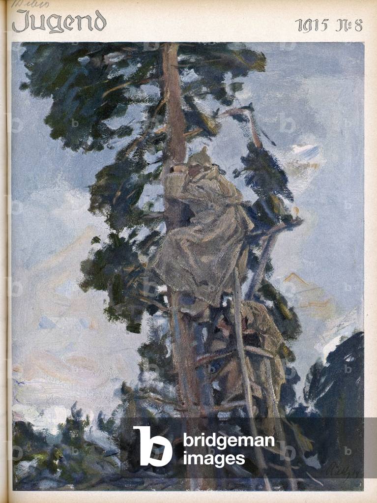 GERMAN LOOK OUT POST by Paul Rieth