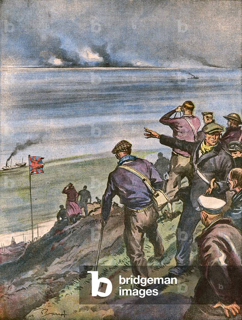 "BRITONS COSTERNATI" 1940 di Vittorio Pisani