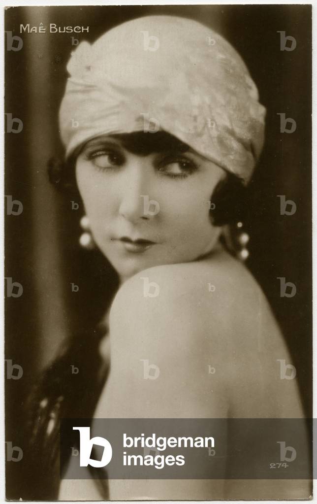 Bild von Druck "Mae Busch" von Unknown photographer