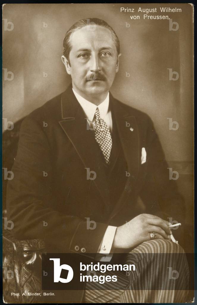 Image of Print depicting AUGUST WILHELM 1920