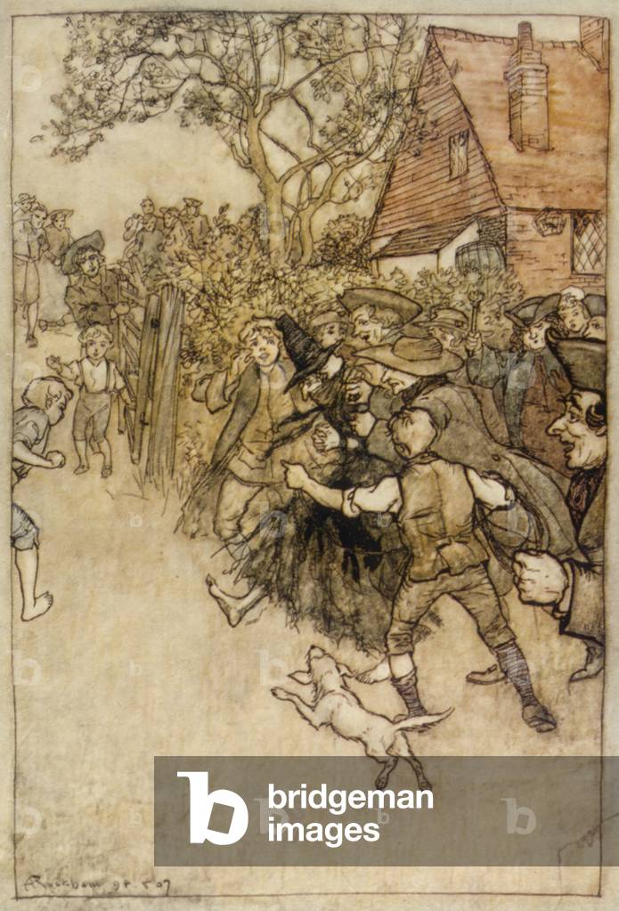 Witch arrested