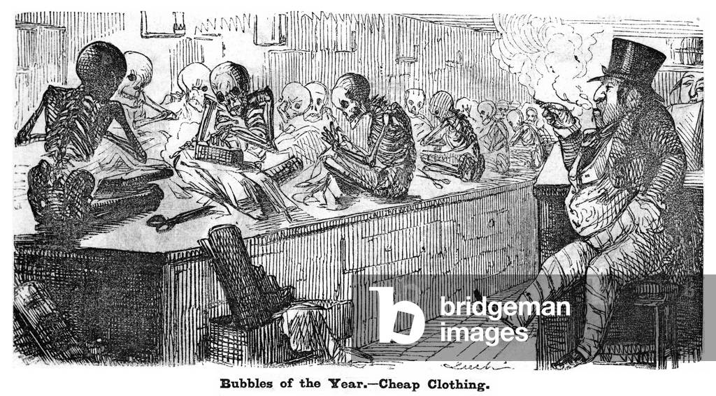 Image of Print depicting Leech - Dressmakers 1845 by John Leech