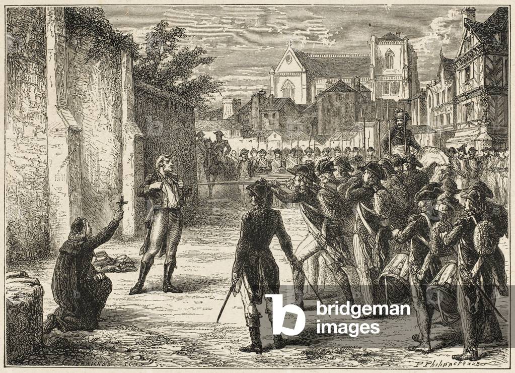 Image of Engraving depicting CHARETTE EXECUTED 1801