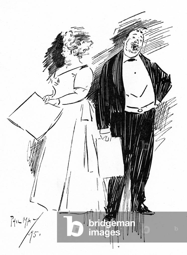 Image de Estampe représentant Un duo 1895 par Philip William May