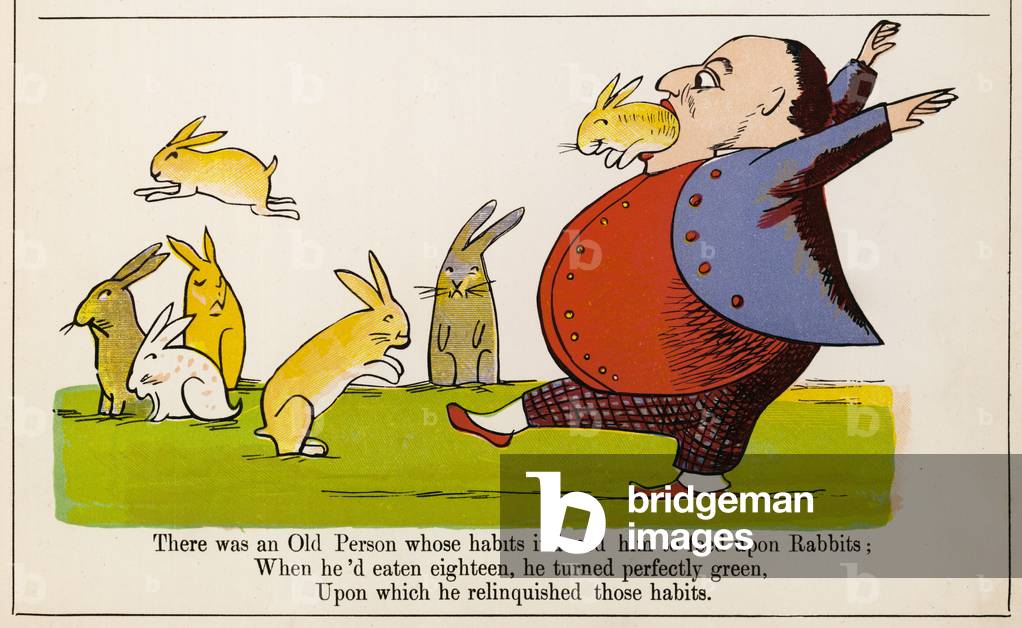 Persona anziana le cui abitudini, Edward Lear