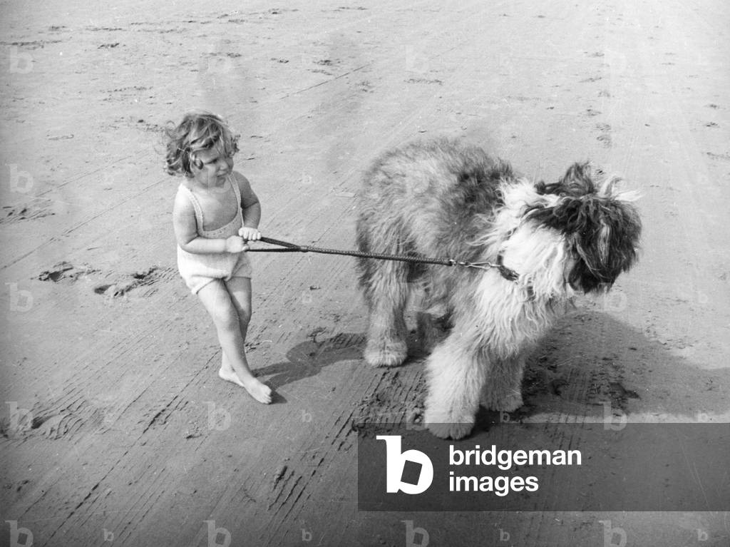 Immagine di Fotografia "AMICI SULLA SPIAGGIA" 1950 di Barnaby's Studios Ltd