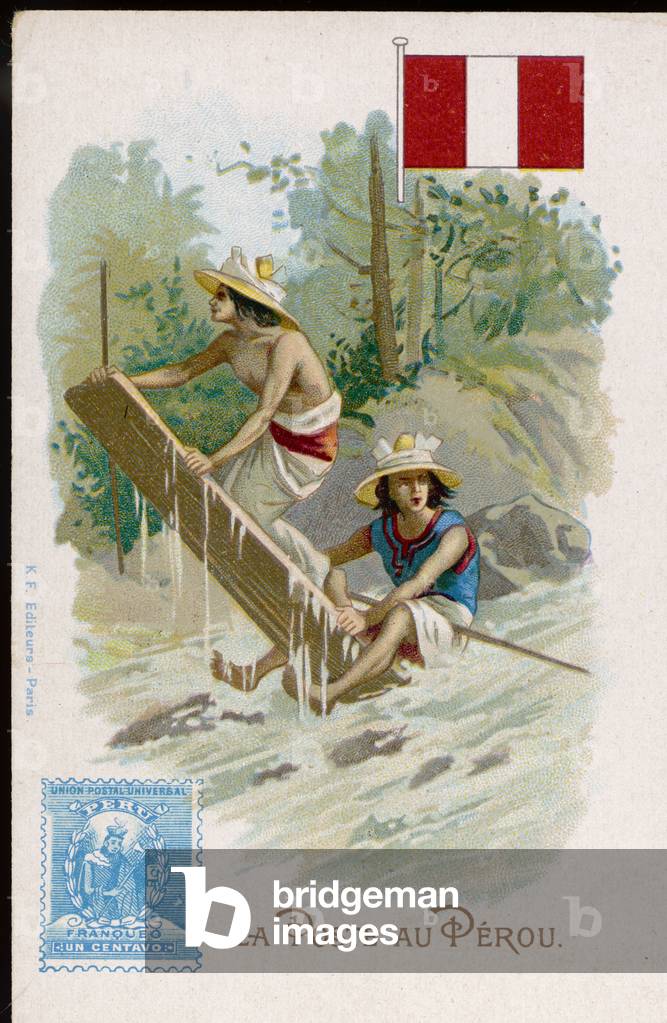 "Postino peruviano" 1900