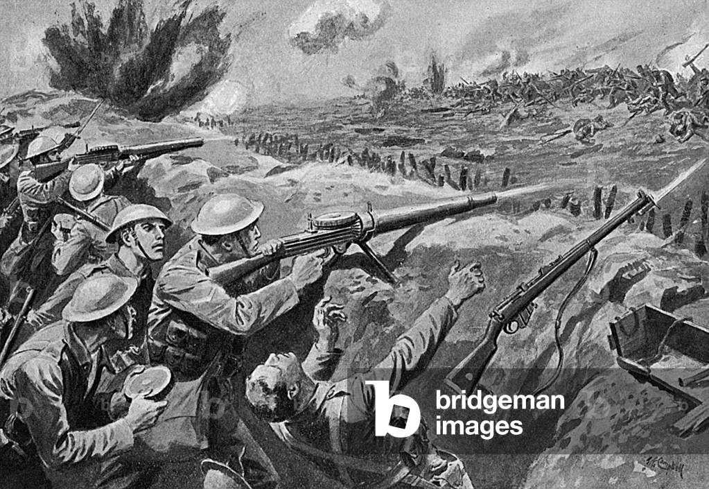 Image of LEWIS GUN TRENCHES WW1