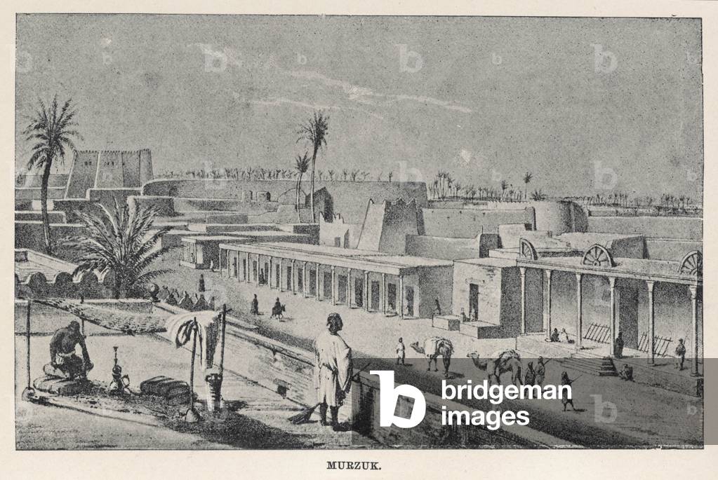 Immagine di Incisione "MURZUQ" 1850