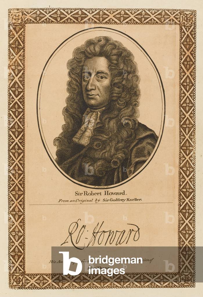 Image de Gravure représentant ROBERT HOWARD 1794 par Godfrey Kneller