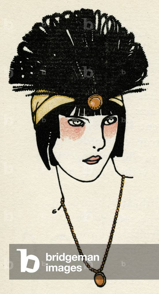 "Copricapo Flapper 1912" 1912 di Francisco Xavier Gose