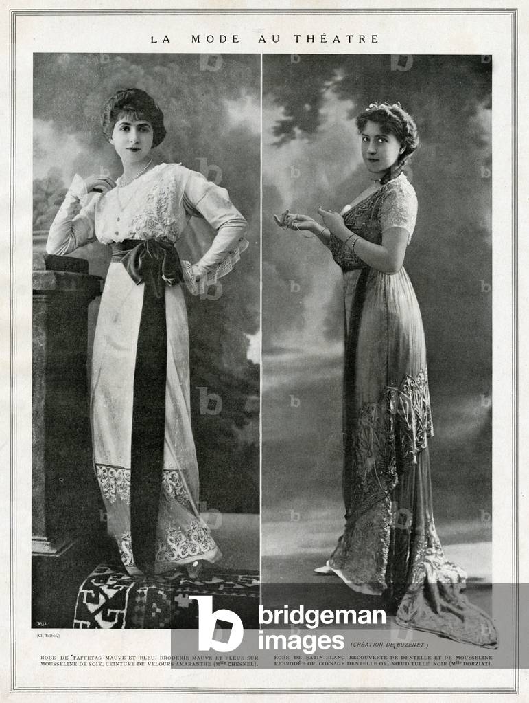 Image of Fashion at the threatre 1912