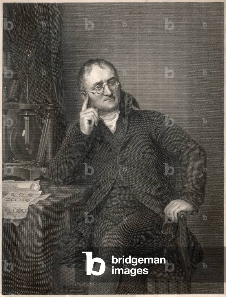 "John Dalton" 1801 von William Henry Worthington