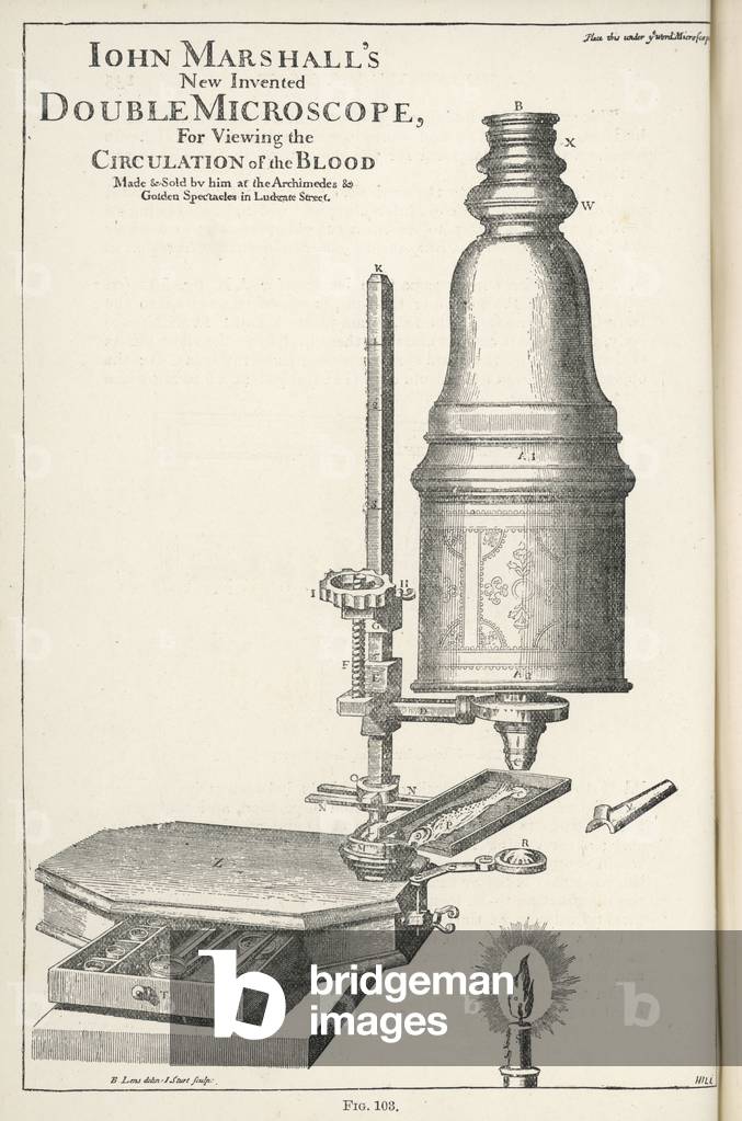 Immagine di Incisione "Microscopio di Marshall" 1801