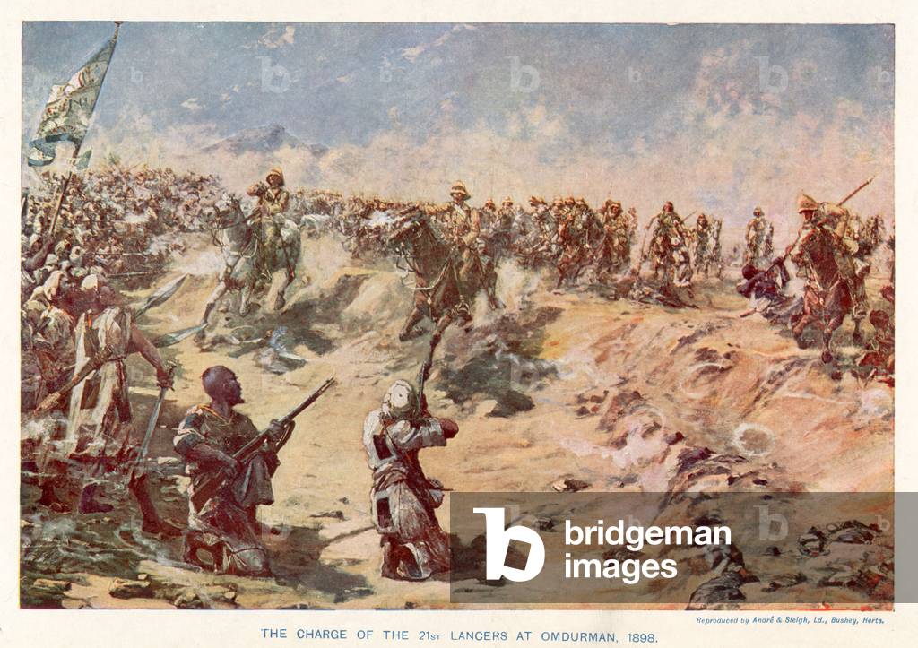 Image de Estampe représentant OMDURMAN [BALEINE] 1898 par Edward Matthew Hale