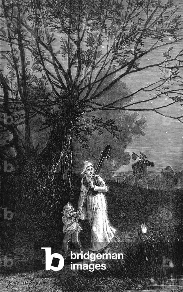 FEU FOLLET NACH PFAD