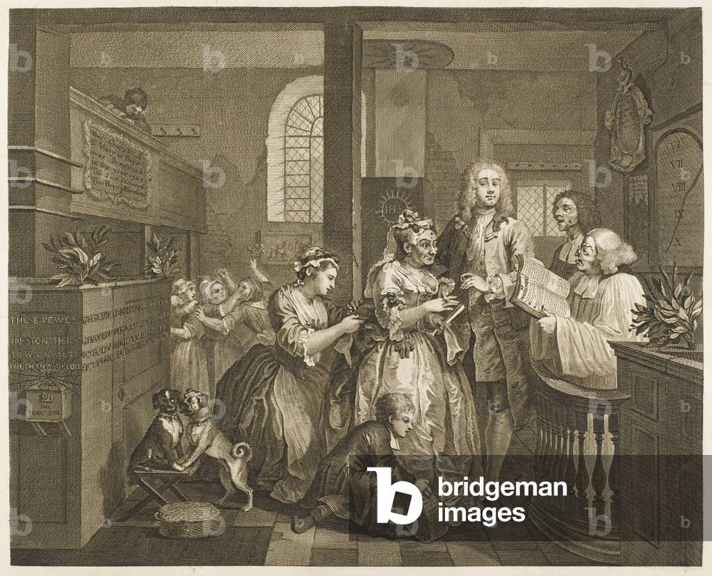 RAKE'S PROGRESS 5 by William Hogarth