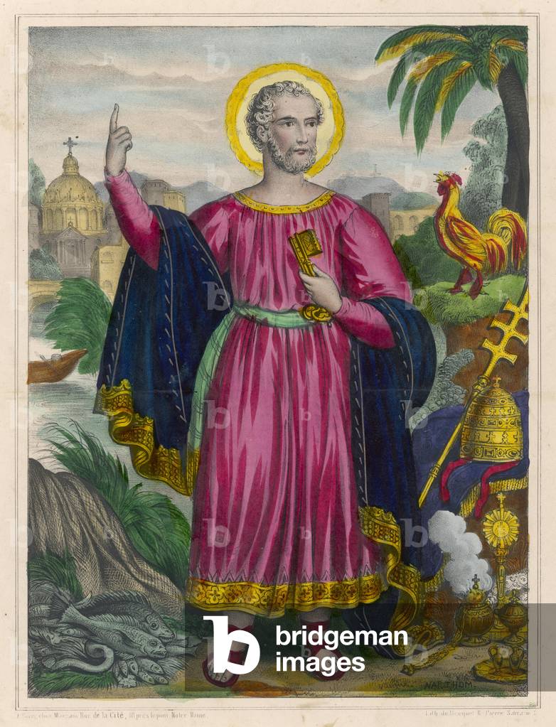 Image of Print depicting SAINT PETER 1801