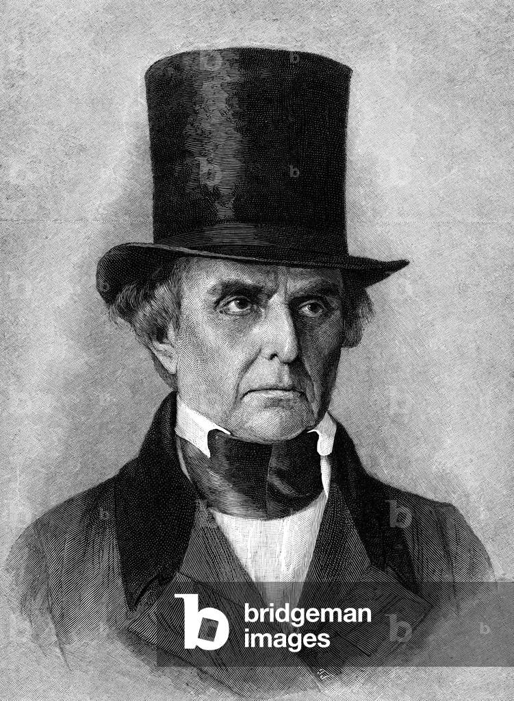 Image de Gravure représentant DANIEL WEBSTER 1885