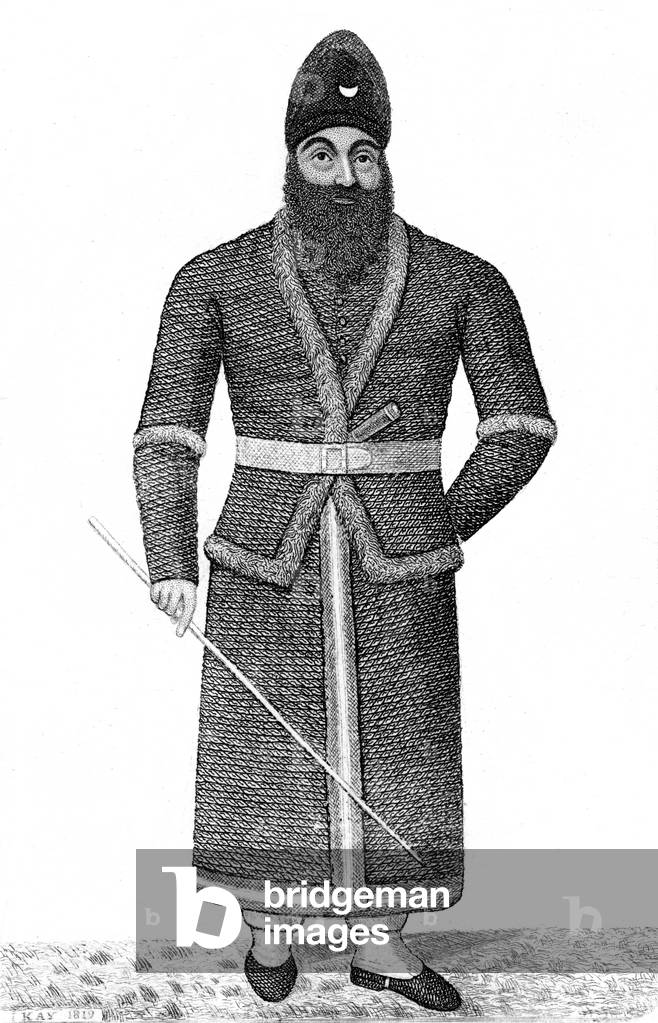 Mirza Abu Al-Hasan, 1819 (acquaforte)