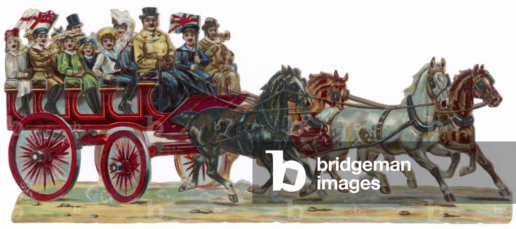 Image of Print depicting Charabanc Excursion 1801