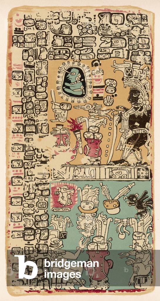 Der Madrider Kodex alias Troano Codex, um 1400 (Kodex)