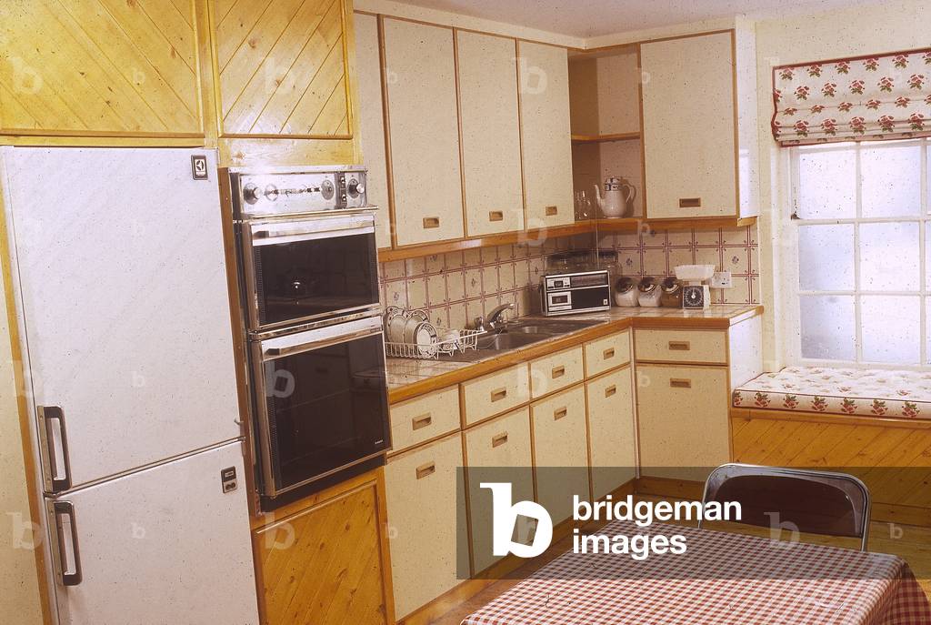 Bild von Fotografie "AUSGESTATTETE KÜCHE" 1981 von Barnaby's Studios Ltd