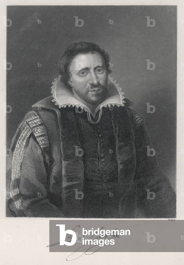 Bild von Gravur "BEN JONSON" 1801