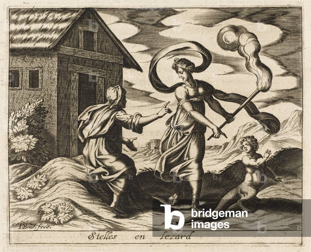 Immagine di Incisione "Ragazzo in lucertola" 1610