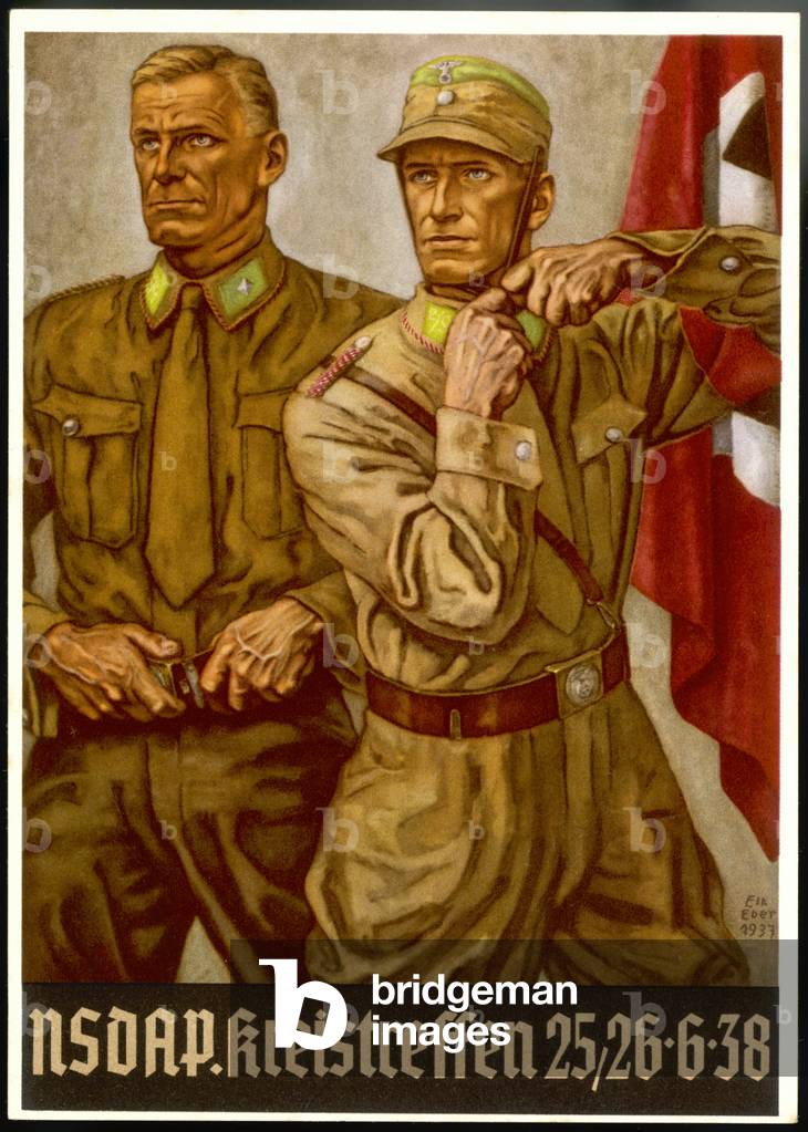 BIGLIETTO DA VISITA DELLA NSDAP