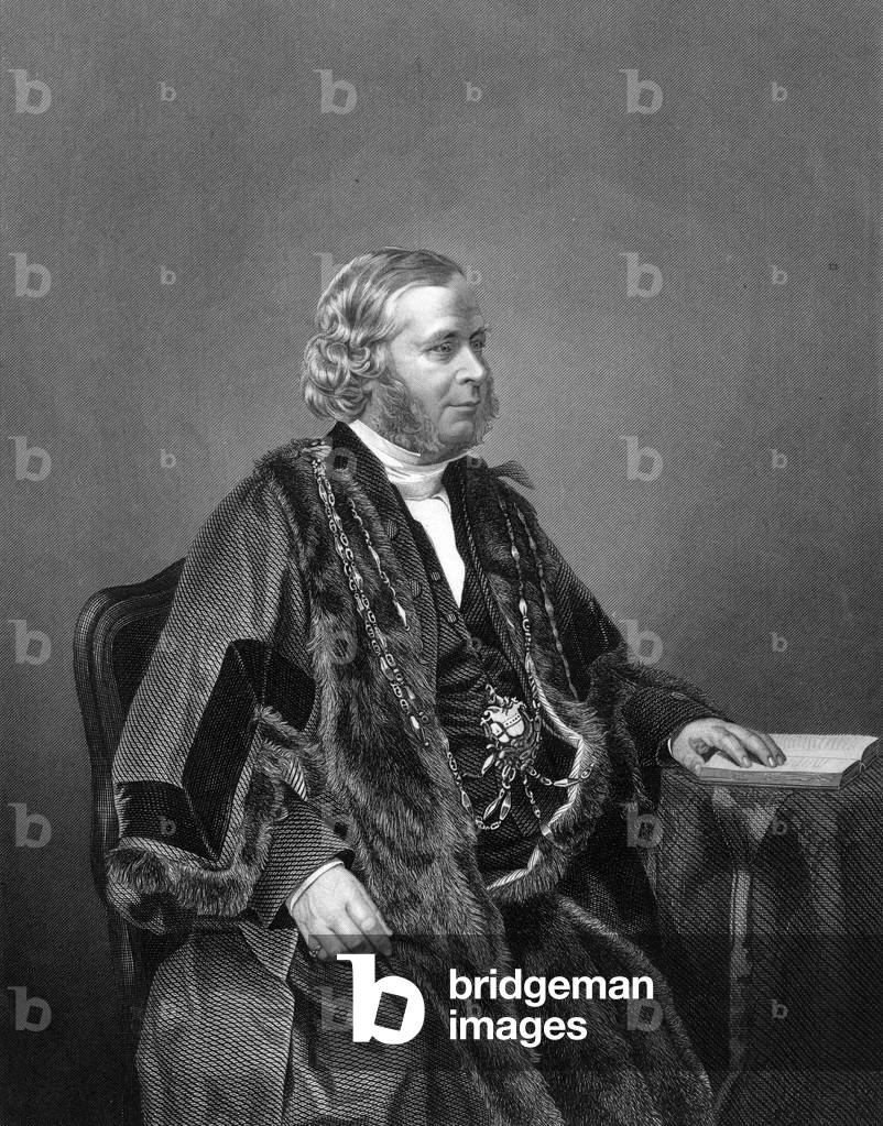 Image of Engraving depicting DAVID WILLIAMS WIRE 1858
